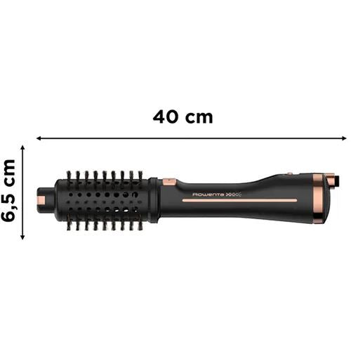 Escova Modeladora de Cabelo Rotativa Rowenta Virtuose Ultimate Experience CF9625F0 - Preta Online Sale