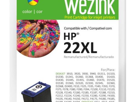 Tinteiro Wezink WZ Compatível com HP 22XL Tricolor Sale