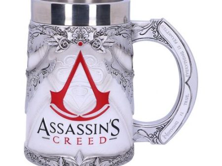 Caneca Tankard  Assassin s Creed 17,5cm  - Branco - Nemesis For Sale