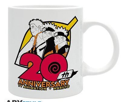 Caneca Naruto 20 Years Fashion