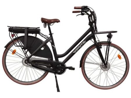 Bicicleta Elétrica Wayscral Citadina Everyway E-Carrier 28  - Preta Cheap