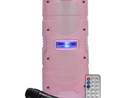 Coluna Portátil Bluetooth Infiniton K50 - Rosa Sale