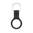 Porta Chaves Silicone Puro Icon para AirTag - Preto For Sale