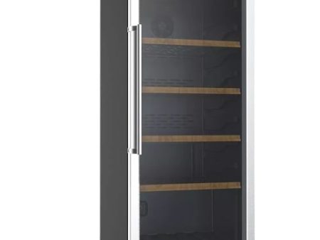 Cave de Vinho Infiniton WFL-210 | 124,4x54x60,1 cm |116 Garrafas | G | Inox, Preto Online now