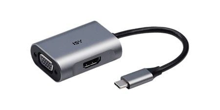 Adaptador Isy IAD-1017 USB-C   HDMI + VGA For Cheap