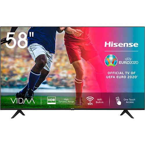 Smart TV Hisense DLED UHD 4K 58A7100F 146cm Fashion