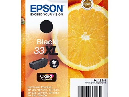 Tinteiro Epson 33XL - C13T33514012 - Preto Hot on Sale