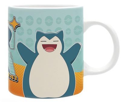 Caneca Pokémon: Snorlax Comic Strip 320ml  - ABYstyle Online