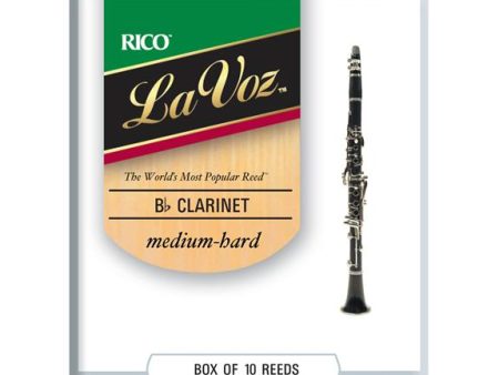 La Voz - Clarinet - Medium Hard - 10 Pack on Sale