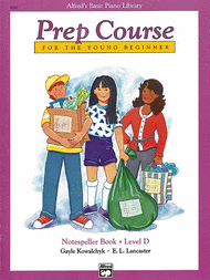 Alfred - Prep Course for the Young Beginner - Notespeller Book - Level D on Sale