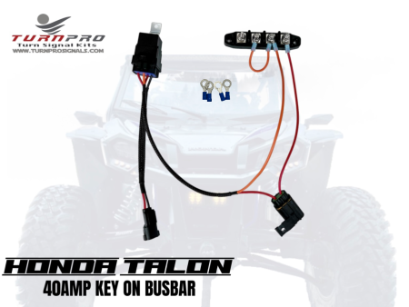 Honda Talon Under Hood “Keyed On” 40AMP Power Bus Bar- By TurnPro Online now