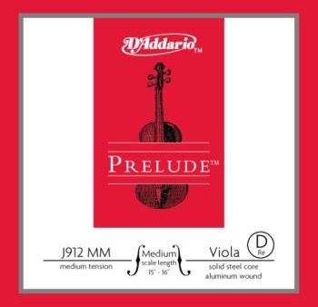 D Addario J912MM D Addario Prelude Viola Single D String, Medium Scale, Medium Tension Supply