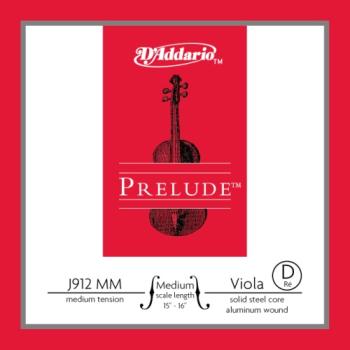 D Addario J912MM D Addario Prelude Viola Single D String, Medium Scale, Medium Tension Supply