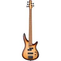 Ibanez SR655E Bass Guitar - Natural Browned Burst Flat For Cheap