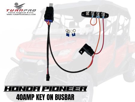 2022-23+ Honda Pioneer 1000 “Keyed On” 40AMP Power Busbar - By TurnPro Online Hot Sale