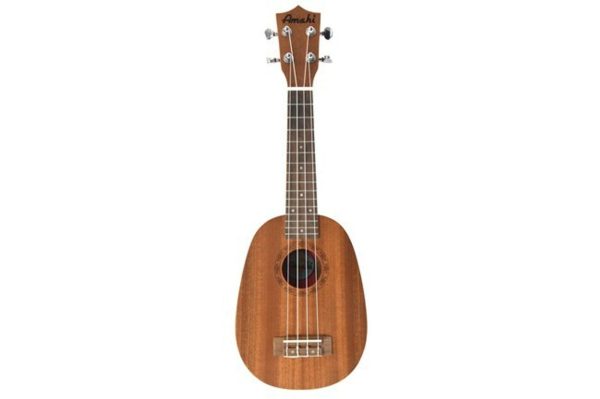 Amahi Ukulele, Mahogany Top - Pineapple Shape Online Hot Sale