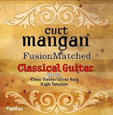 Curt Mangan High Tension Classical (Clear Silver) Sale