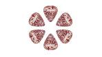 Taylor Guitar Picks, Thermex, 351-1.25mm Ruby Swirl Ultra, 6-pc Online now