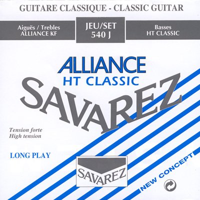 Savarez 540J Alliance HT Classic HT Classical Guitar Strings, Full Set Hot on Sale