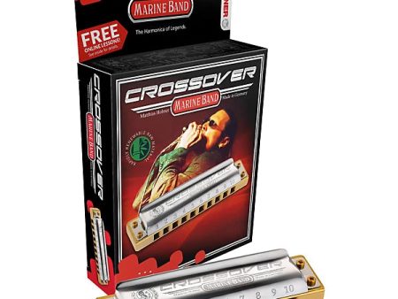 Hohner Marine Band Crossover Harmonica - Key of G Fashion