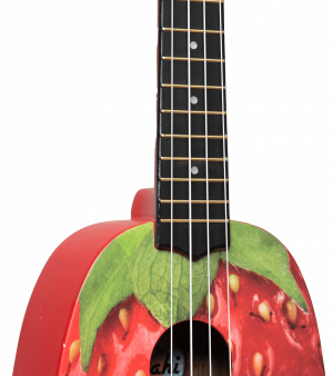 Amahi Ukulele, Pineapple Shape with Strawberry Design Hot on Sale