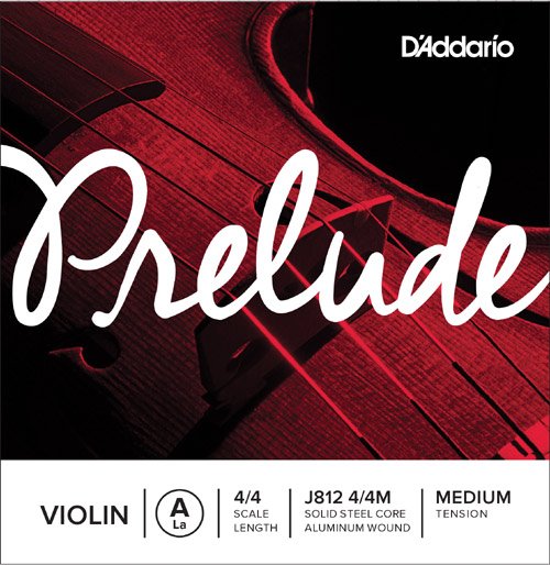 D Addario Prelude Violin A 4 4 Medium Tension J812 4 4M, Single String Discount