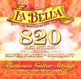 La Bella 820 Elite Flamenco Guitar Strings (Red Trebles) MT, Full Set Fashion