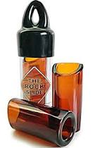 The Rock Slide - Glass Medium Amber Guitar Slide Hot on Sale