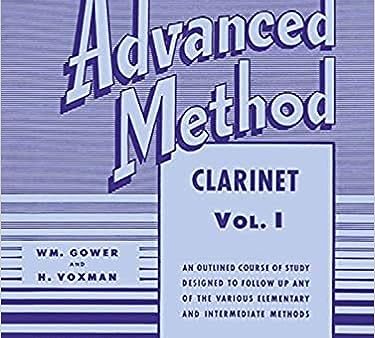 Hal Leonard - Rubank - Advanced Method - Clarinet - Vol. 1 Online Hot Sale