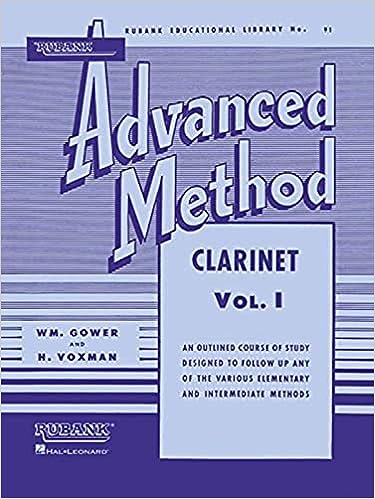 Hal Leonard - Rubank - Advanced Method - Clarinet - Vol. 1 Online Hot Sale