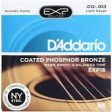 D Addario EXP16 - Coated Phosphor Bronze Light Acoustic Strings For Discount