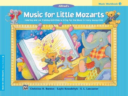 Alfred - Music for Little Mozarts - Music Workbook - 3 For Cheap