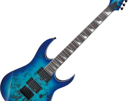 Ibanez GRGR221PA GRG Series 6-String Electric Guitar Aqua Burst Online Hot Sale