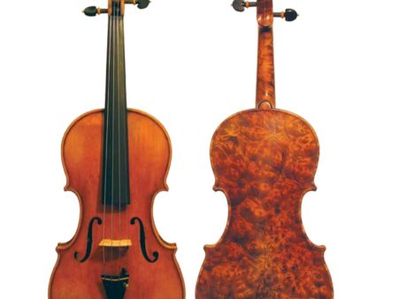 Maple Leaf Strings - Burled Maple Full Size Violin (MLS530) on Sale