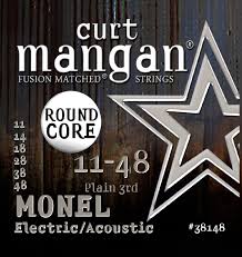 Curt Mangan Monel 11-48 Strings Cheap