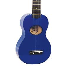 Eddy Finn Minnow EF-MN-BL Ukulele, Matching Blue Gig Bag Included Cheap