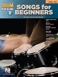 Drum Play-Along Songs For Beginners Vol. 32 For Sale