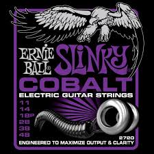 Ernie Ball 2720 Power Slinky Cobalt Electric Guitar Strings - .011-.048 Online Sale