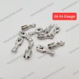 10 Pack - Female Crimp on Electrical Terminal for Switch Housing, non Insulated spade connector. Cheap