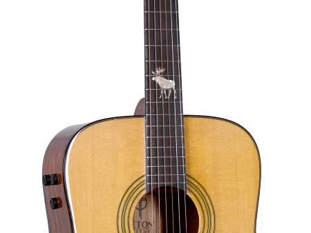 Teton STS200ENT Dreadnought Cutaway Spruce Top Mahogany Back Sides 6-String Acoustic-Electric Guitar For Discount