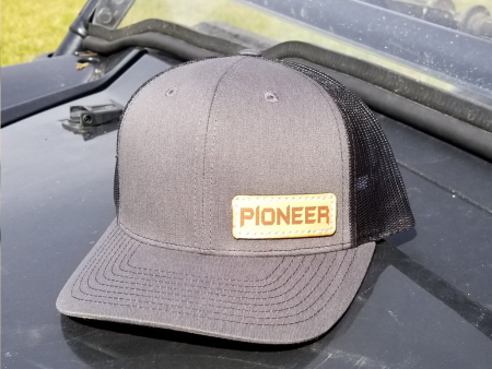 Pioneer Leather Badge Cap - NEW, Limited stock! Sale