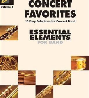 Concert Favorites Vol. 1 - Eb Alto Saxophone Hot on Sale