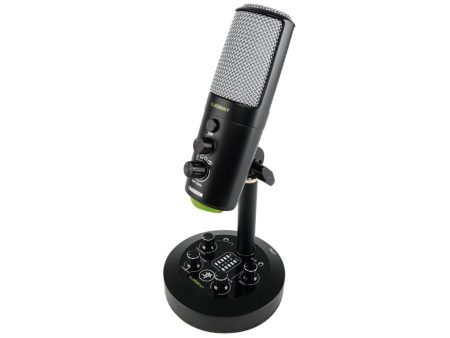 Mackie - EM-CHROMIUM USB Condenser Microphone with 2-channel Mixer Online Hot Sale