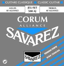 Savarez Corum Alliance 500AJ High Tension Classical Guitar Strings Online