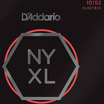 D Addario NYXL1052 Nickel Wound Electric Strings -.010-.052 Light Top Heavy Bottom For Sale