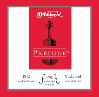 D Addario J910LM D Addario Prelude Viola String Set, Long Scale, Medium Tension Cheap