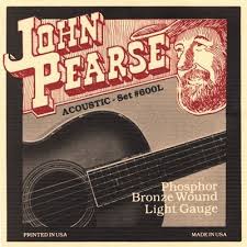 John Pearse 600L Phosphor Bronze Acoustic Guitar Strings Online