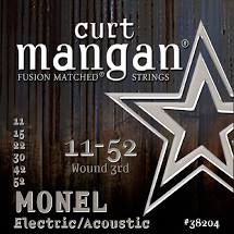 Curt Mangan Monel 11-52 Electric Acoustic Strings Online Sale