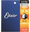 Elixir Strings 12052 Nanoweb Electric Guitar Strings -.010-.046 Light Hot on Sale