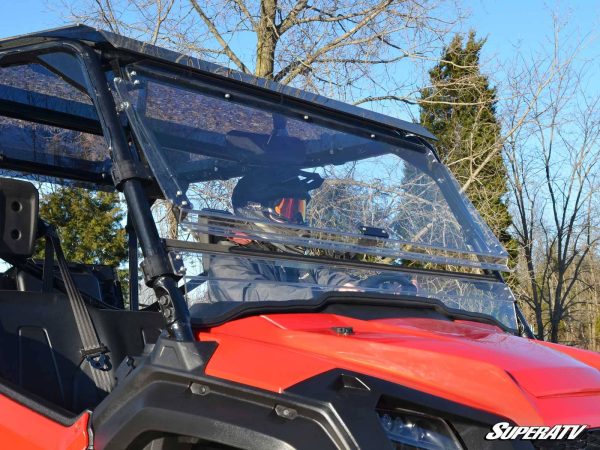 HONDA PIONEER 1000 SCRATCH-RESISTANT FLIP WINDSHIELD Online Sale